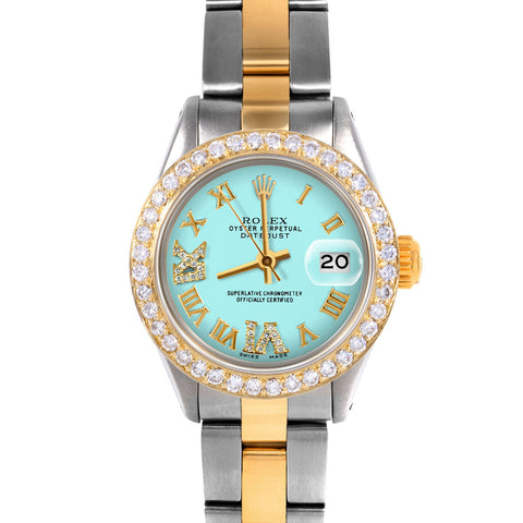 Rolex Datejust 26mm | 6917-TT-TRQ-RDR69-BDS-OYS