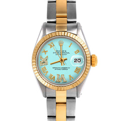 Rolex Datejust 26mm | 6917-TT-TRQ-RDR69-FLT-OYS