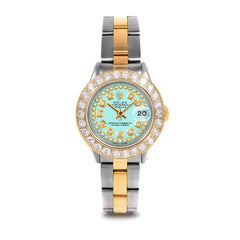 Rolex Datejust 26mm | 6917-TT-TRQ-STRD-2CT-OYS