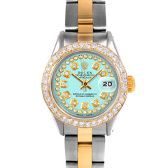 Rolex Datejust 26mm | 6917-TT-TRQ-STRD-BDS-OYS