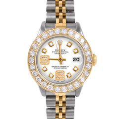 Rolex Datejust 26mm | 6917-TT-WHT-8DA69-2CT-JBL