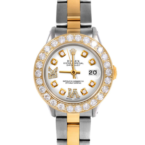 Rolex Datejust 26mm | 6917-TT-WHT-8DR69-2CT-OYS