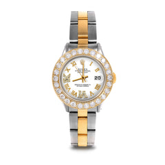 Rolex Datejust 26mm | 6917-TT-WHT-RDR69-2CT-OYS