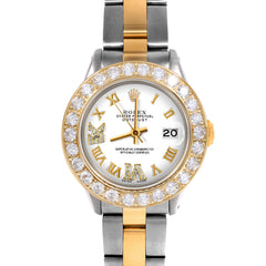 Rolex Datejust 26mm | 6917-TT-WHT-RDR69-2CT-OYS