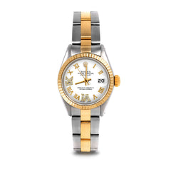 Rolex Datejust 26mm | 6917-TT-WHT-RDR69-FLT-OYS