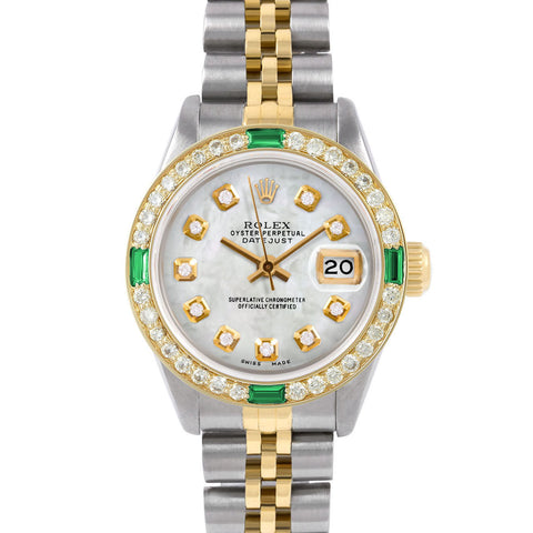 Rolex Datejust 26mm | 6917-TT-WMOP-DIA-AM-4EMD-JBL