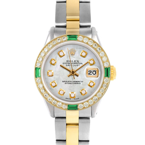 Rolex Datejust 26mm | 6917-TT-WMOP-DIA-AM-4EMD-OYS