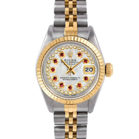 Rolex Datejust 26mm | 6917-TT-WMOP-STRR-FLT-JBL