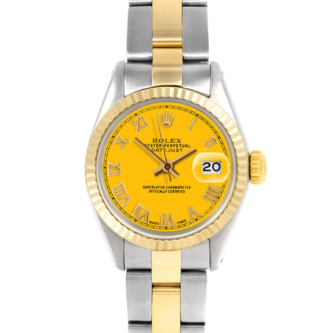 Rolex Datejust 26mm | 6917-TT-YLW-ROM-FLT-OYS
