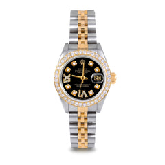 Rolex Datejust 26mm | 69173-BLK-8DR69-BDS-JBL