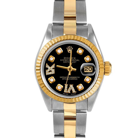 Rolex Datejust 26mm | 69173-BLK-8DR69-FLT-OYS