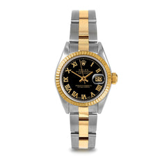 Rolex Datejust 26mm | 69173-BLK-ROM-FLT-OYS