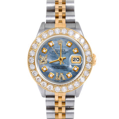 Rolex Datejust 26mm | 69173-BLMOP-8DR69-2CT-JBL