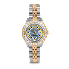 Rolex Datejust 26mm | 69173-BLMOP-STRS-2CT-JBL
