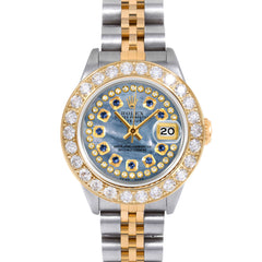 Rolex Datejust 26mm | 69173-BLMOP-STRS-2CT-JBL