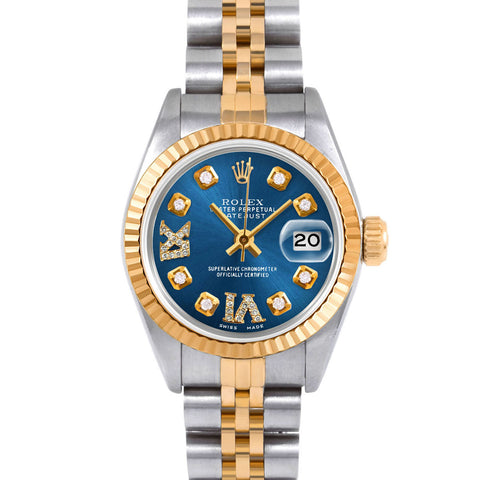 Rolex Datejust 26mm | 69173-BLU-8DR69-FLT-JBL