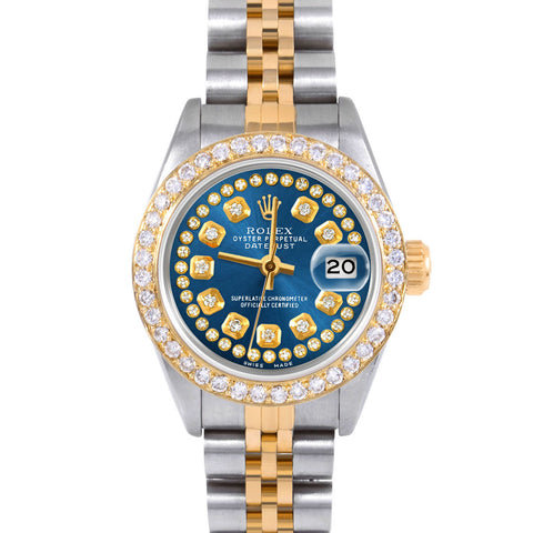 Rolex Datejust 26mm | 69173-BLU-STRD-BDS-JBL