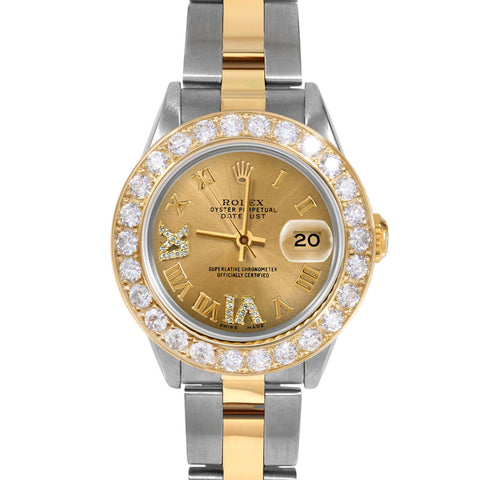 Rolex Datejust 26mm | 69173-CHM-RDR69-2CT-OYS