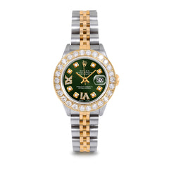 Rolex Datejust 26mm | 69173-GRN-8DR69-2CT-JBL