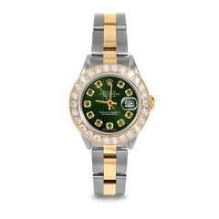Rolex Datejust 26mm | 69173-GRN-EMD-AM-2CT-OYS