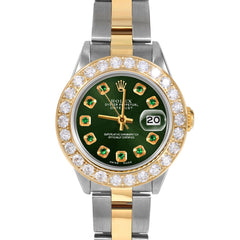 Rolex Datejust 26mm | 69173-GRN-EMD-AM-2CT-OYS