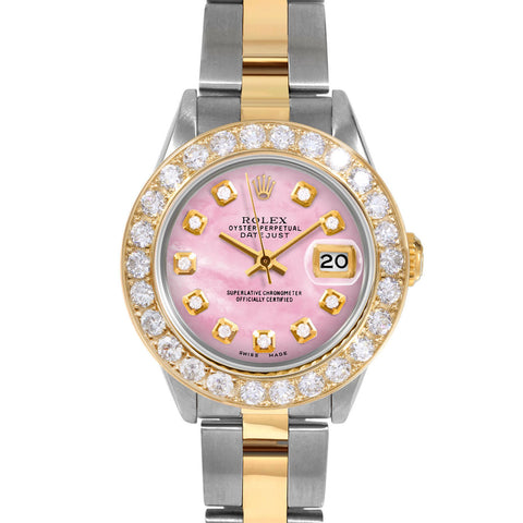 Rolex Datejust 26mm | 69173-PMOP-DIA-AM-2CT-OYS