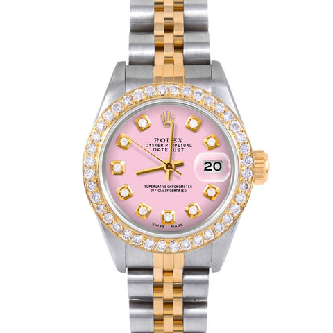 Rolex Datejust 26mm | 69173-PNK-DIA-AM-BDS-JBL