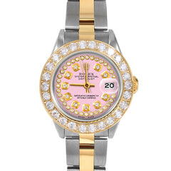 Rolex Datejust 26mm | 69173-PNK-STRD-2CT-OYS