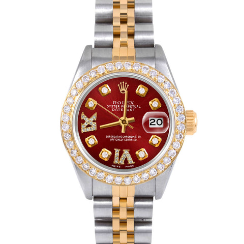 Rolex Datejust 26mm | 69173-RED-8DR69-BDS-JBL