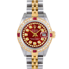 Rolex Datejust 26mm | 69173-RED-STRD-4RBY-JBL