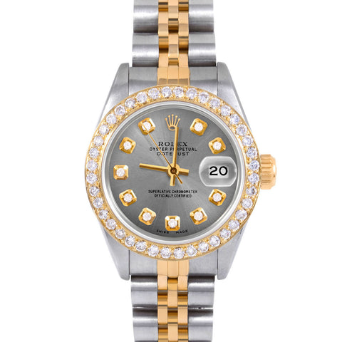 Rolex Datejust 26mm | 69173-SLT-DIA-AM-BDS-JBL