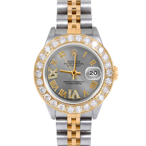 Rolex Datejust 26mm | 69173-SLT-RDR69-2CT-JBL