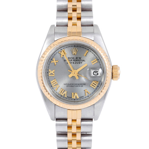 Rolex Datejust 26mm | 69173-SLT-ROM-FLT-JBL