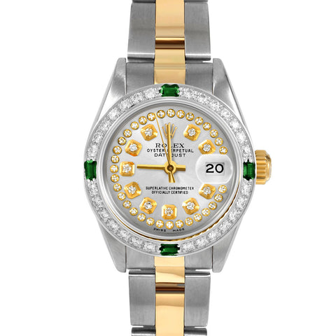 Rolex Datejust 26mm | 69173-SLV-STRD-4EMD-OYS