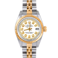 Rolex Datejust 26mm | 69173-WHT-STRD-FLT-JBL