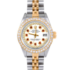 Rolex Datejust 26mm | 69173-WHT-STRR-BDS-JBL