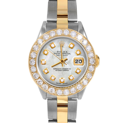 Rolex Datejust 26mm | 69173-WMOP-DIA-AM-2CT-OYS