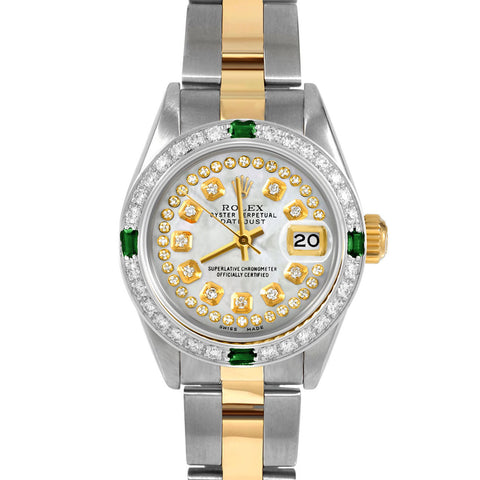 Rolex Datejust 26mm | 69173-WMOP-STRD-4EMD-OYS