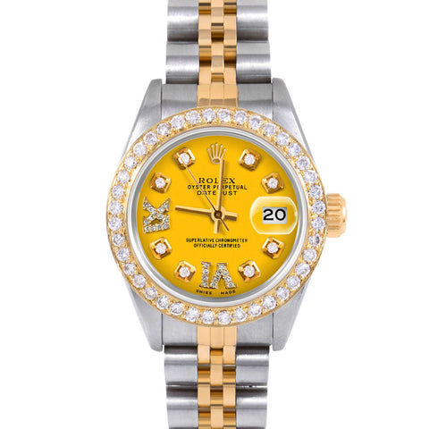 Rolex Datejust 26mm | 69173-YLW-8DR69-BDS-JBL