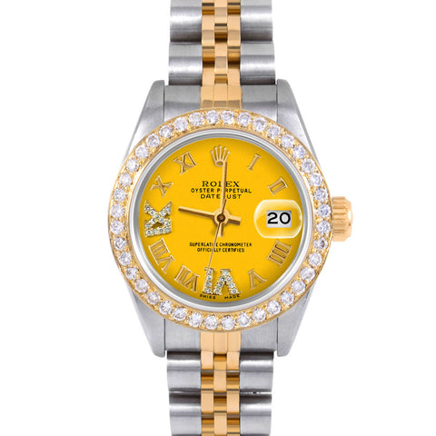 Rolex Datejust 26mm | 69173-YLW-RDR69-BDS-JBL