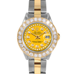 Rolex Datejust 26mm | 69173-YLW-STRD-2CT-OYS