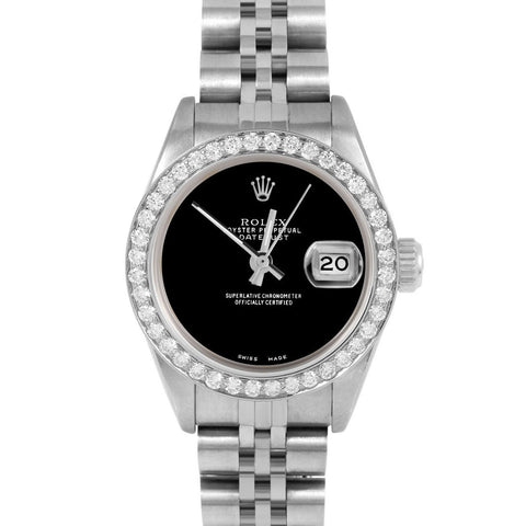 Rolex Datejust 26mm | 69174-BLK-NOHM-BDS-JBL