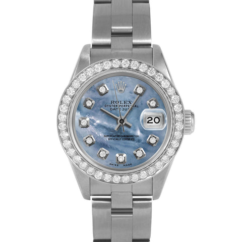 Rolex Datejust 26mm | 69174-BLMOP-DIA-AM-BDS-OYS