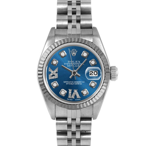 Rolex Datejust 26mm | 69174-BLU-8DR69-FLT-JBL