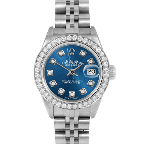 Rolex Datejust 26mm | 69174-BLU-DIA-AM-BDS-JBL