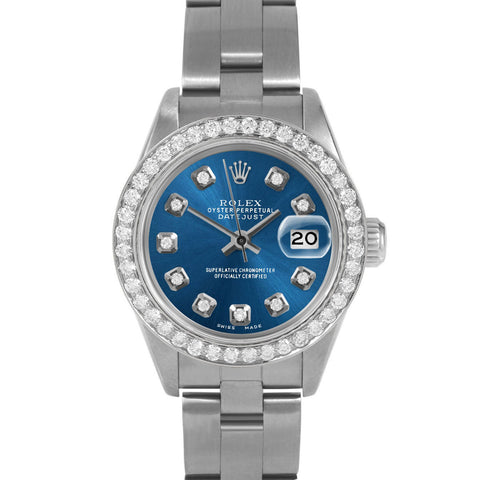 Rolex Datejust 26mm | 69174-BLU-DIA-AM-BDS-OYS