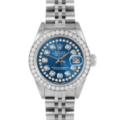 Rolex Datejust 26mm | 69174-BLU-STRD-BDS-JBL