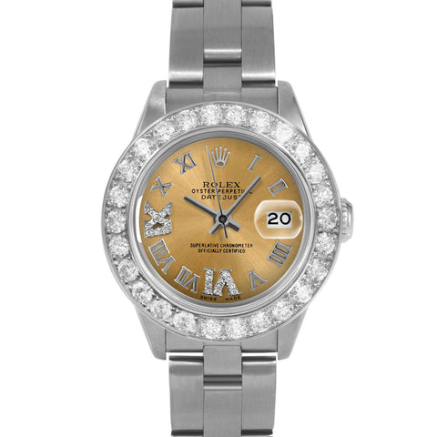 Rolex Datejust 26mm | 69174-CHM-RDR69-2CT-OYS