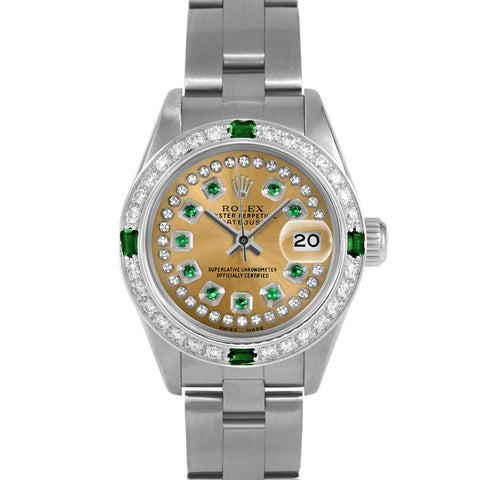 Rolex Datejust 26mm | 69174-CHM-STRE-4EMD-OYS
