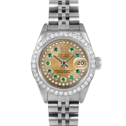 Rolex Datejust 26mm | 69174-CHM-STRE-BDS-JBL